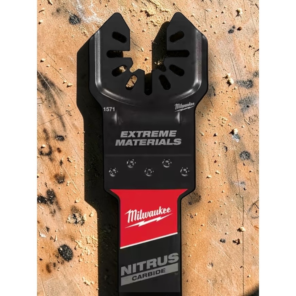 Milwaukee 49-25-1573 Oscillating Multi Tool Blades 3PK Extreme Materials Carbide - Picture 5 of 13